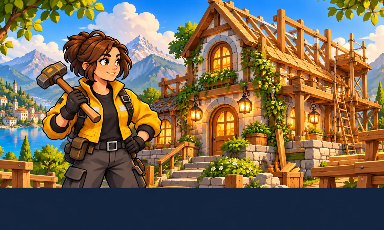 A growing home in Lantern District.