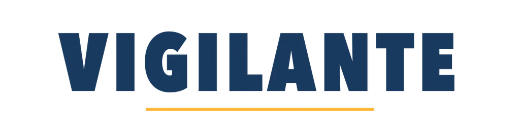Vigilante dark wordmark